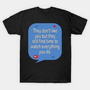 Social media detox - inspiration t-shirt idea gift T-Shirt